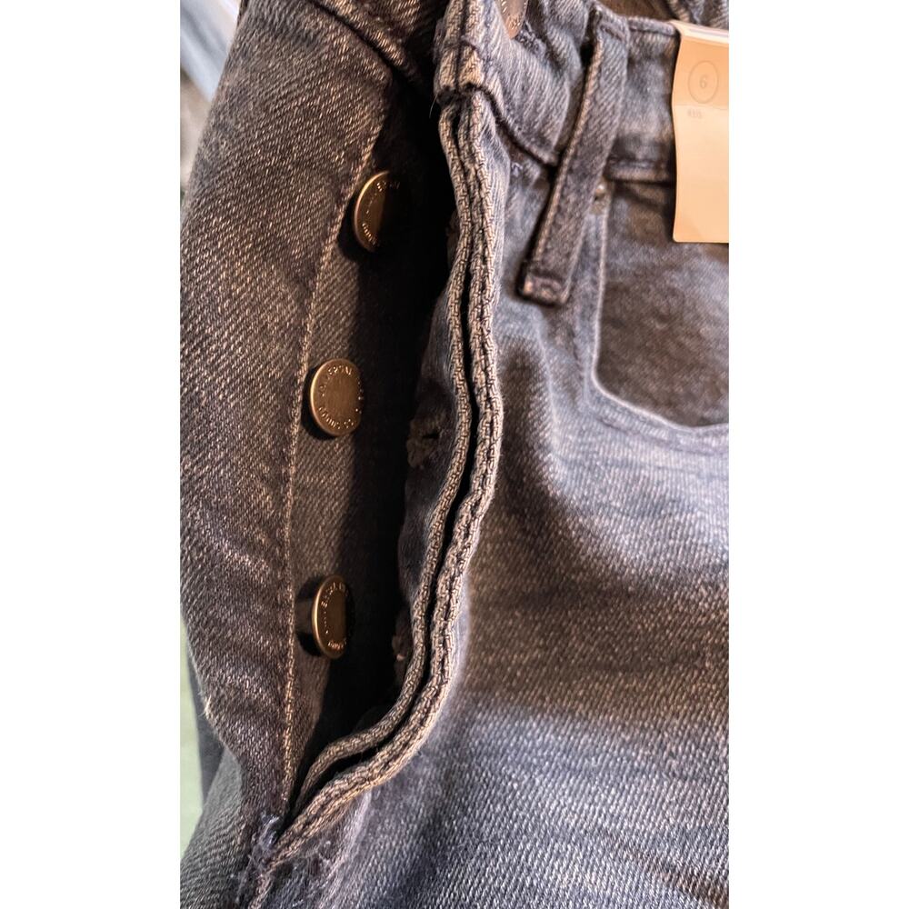 NWT Universal Thread Size 6 Mid-Rise 80’s Slim Button Fly waist 14.5-15.5” - Picture 4 of 6